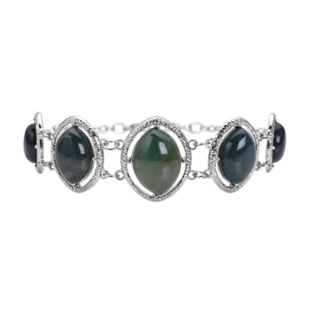 jewelry bracelets genuine stone / INDIAN AGATE
